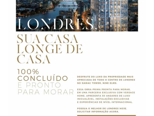 #1754 - Apartamento para Venda em London - London - 2