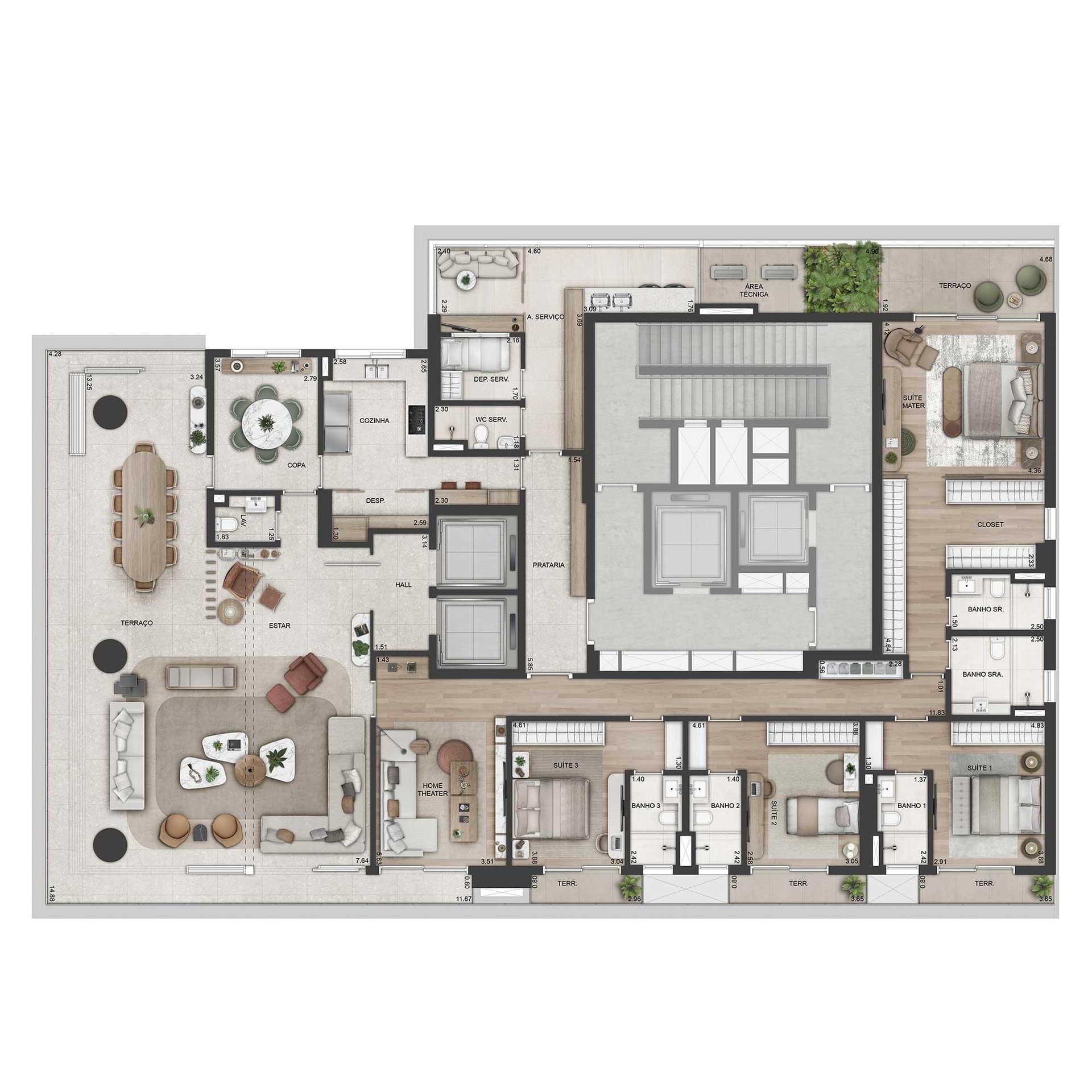 Apartamento para Lançamento em São Paulo - 2